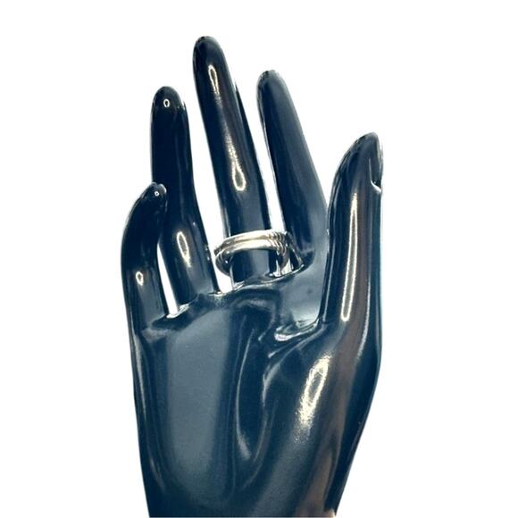 David Yurman Onyx & Diamond Albion Ring - Size 7 - Picture 4 of 14